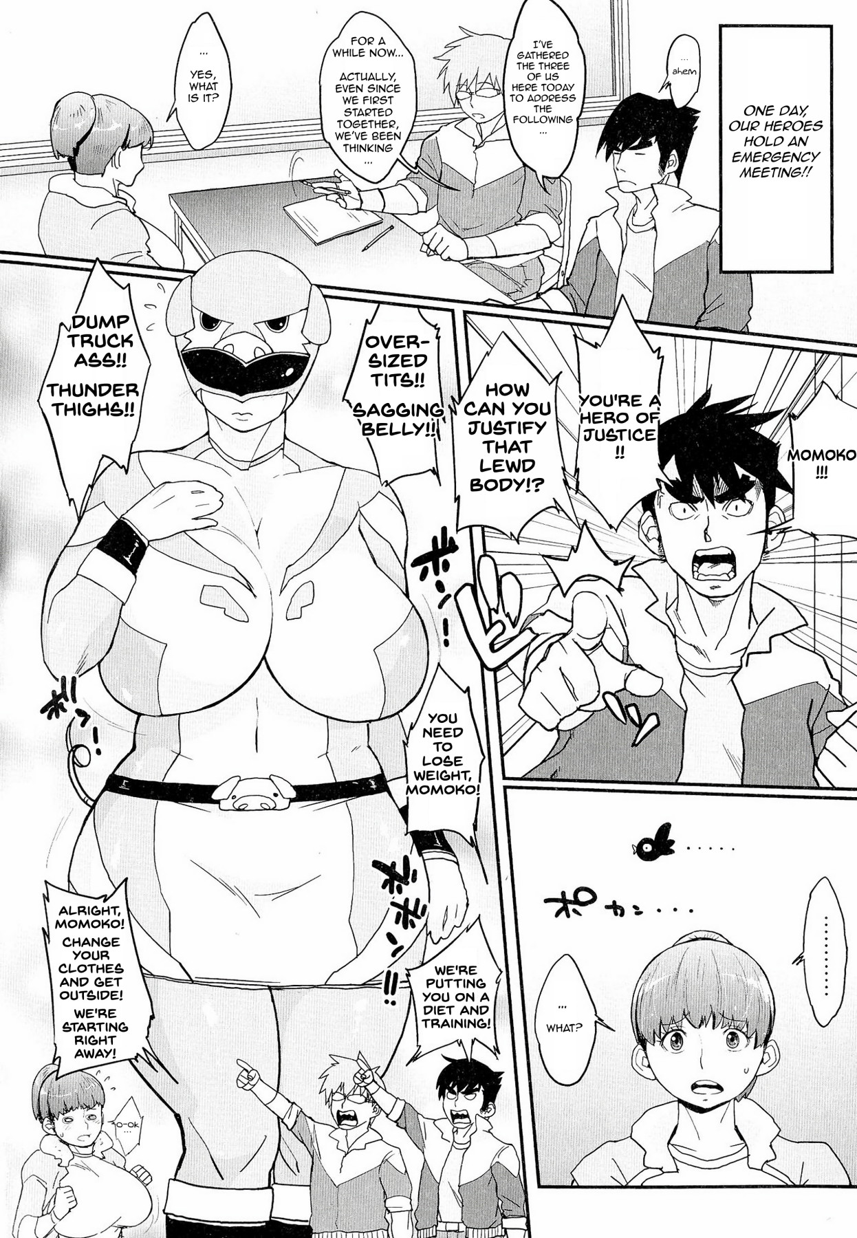 Hentai Manga Comic-Momoko's Diet Strategy-Read-2
